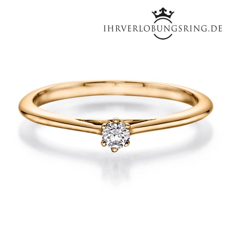 Verlobungsring Gelbgold verlobungsring heaven 14k 18k gelbgold diamant 0 10ct tw Verlobungsring Gelbgold verlobungsring heaven 14k 18k gelbgold diamant 0 10ct tw