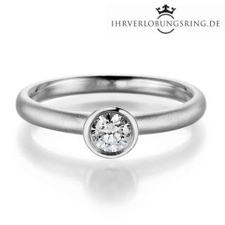Verlobungsring Eternal Silber Diamant 0,30ct TW/Si