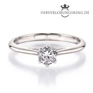 Verlobungsring Heaven Silber Diamant 0,40ct TW/Si